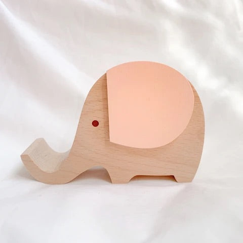 Wooden Musical Elephant