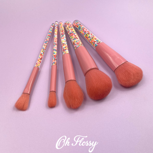 Oh Flossy Sprinkle Make up Brush Set