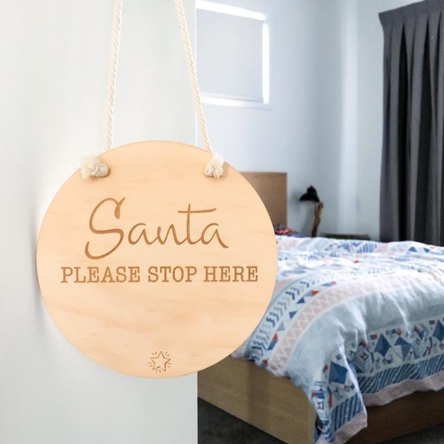 Santa Sign Set