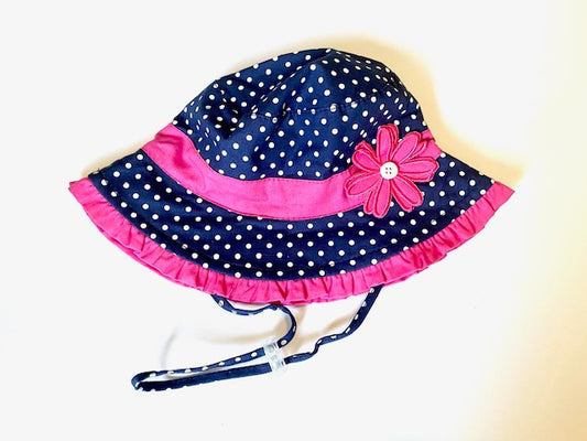 Navy Spots Hat