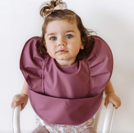 Mauve Snuggle Bib