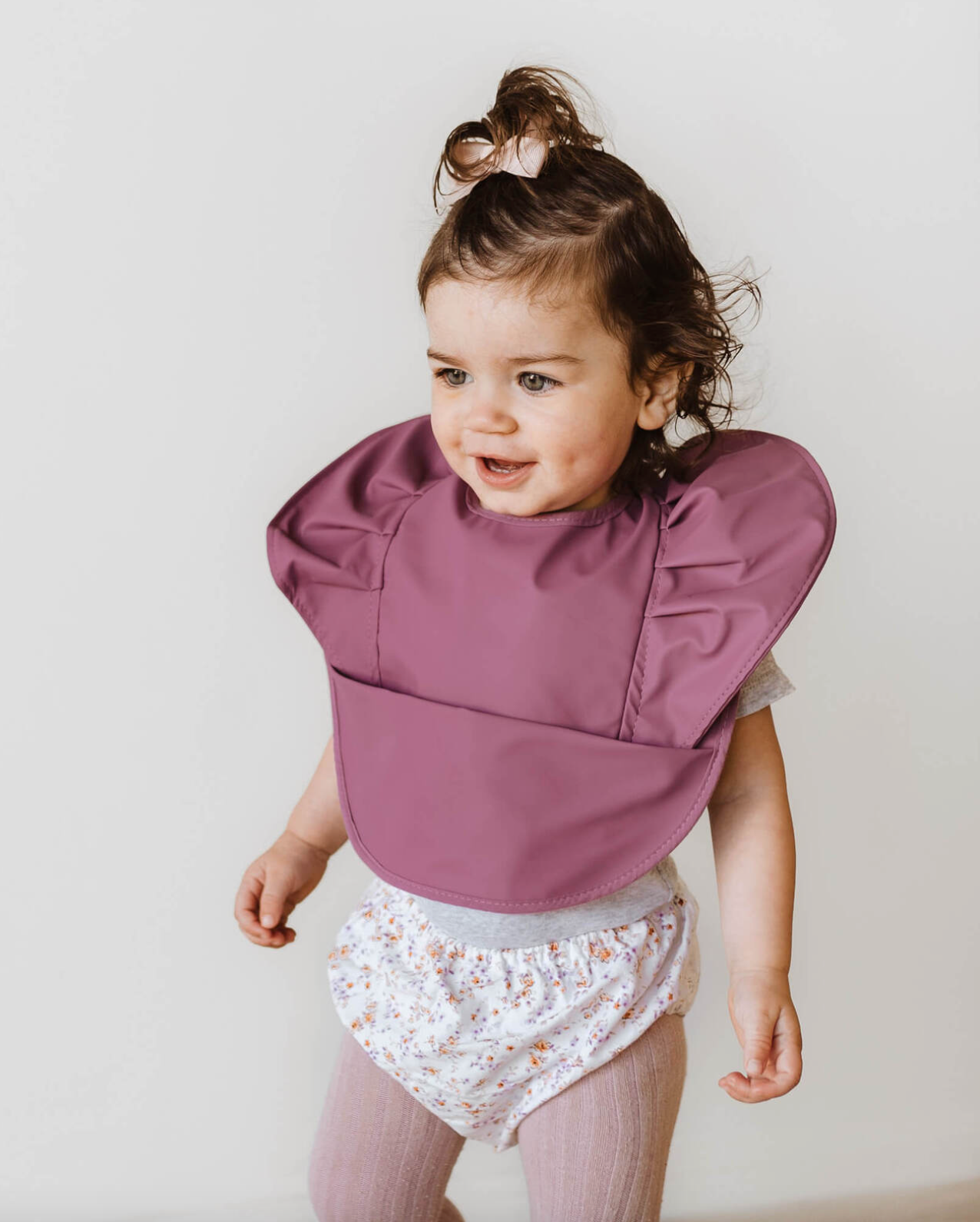 Mauve Snuggle Bib