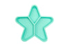 Silicone Divided Star Plate